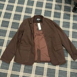 Urban Outfitters Loom Brown Blazer